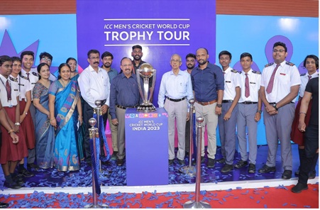 Unveiling the Spirit of Cricket:The ICC World Cup Trophy Tour 2023