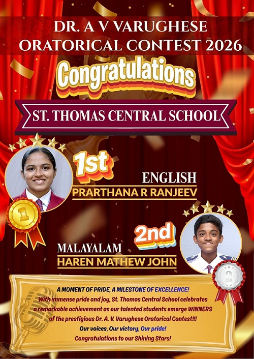 Dr. A V Varughese Memorial Oratorical Contest 2026